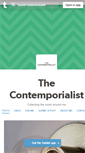 Mobile Screenshot of contemporialist.com